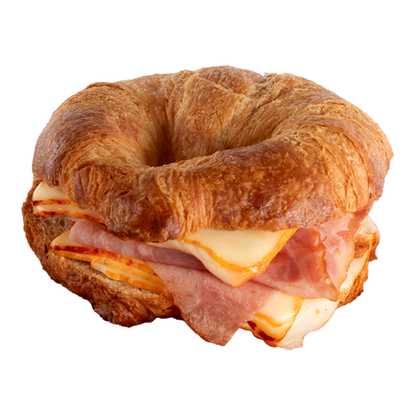 CROISSANT DE JAMON CON QUESO