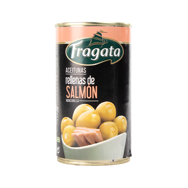ACEITUNA FRAGATA RELLENA DE SALMON