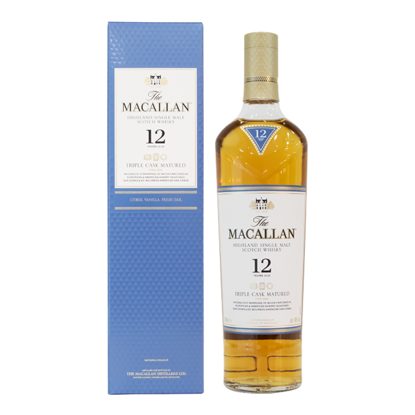 WHISKY MACALLAN 12 AÑOS TRIPLE CASK – La Bottega Panamá