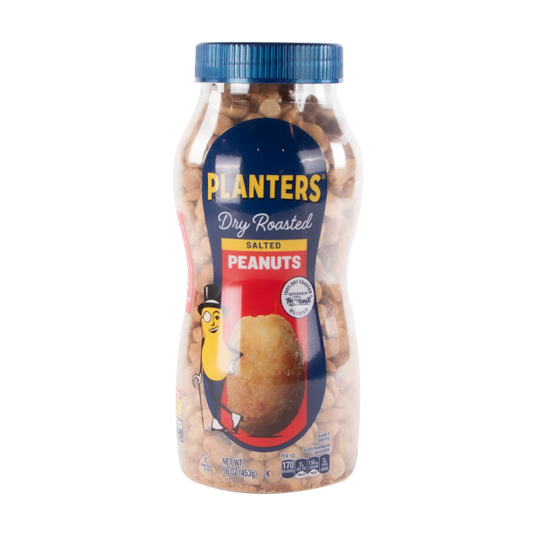 PLANTERS DRY ROASTED PEANUTS 16