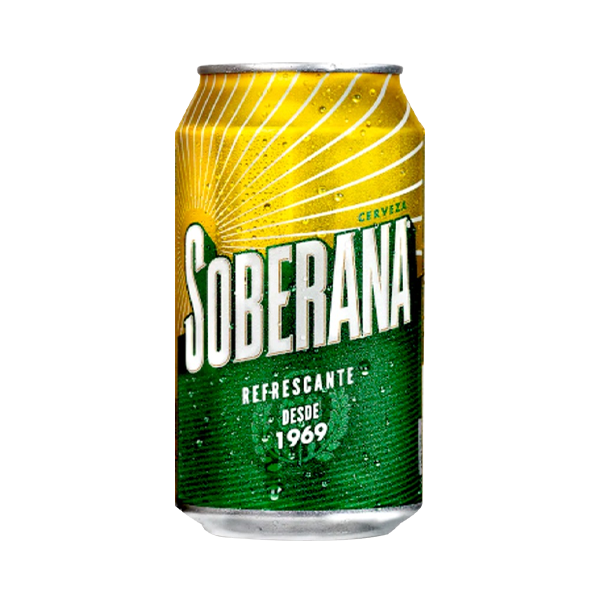 CERVEZA SOBERANA LATA