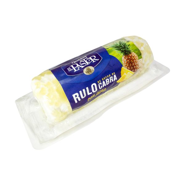 EL PASTOR QUESO RULO DE CABRA CON PIÑA