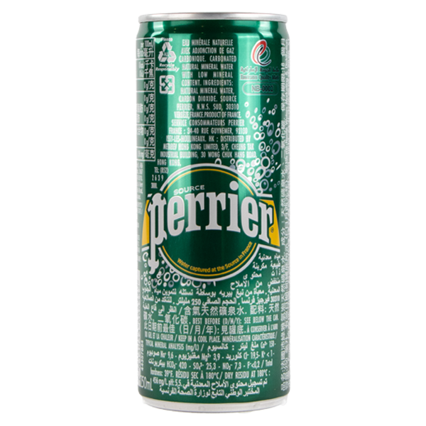 PERRIER SLIM CAN