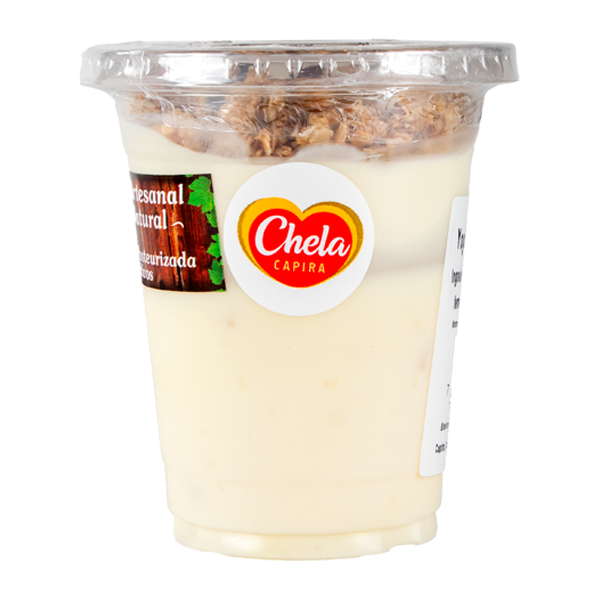 YOGURT DE PIÑA CON GRANOLA