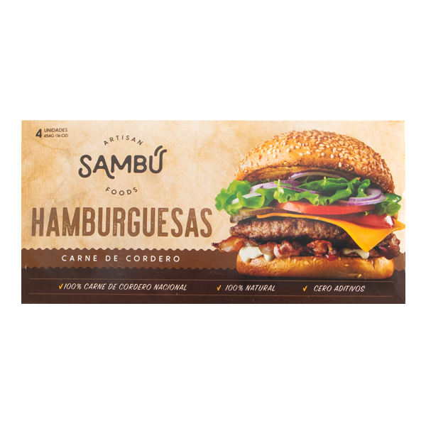 SAMBU HAMBURGUESA DE CORDERO