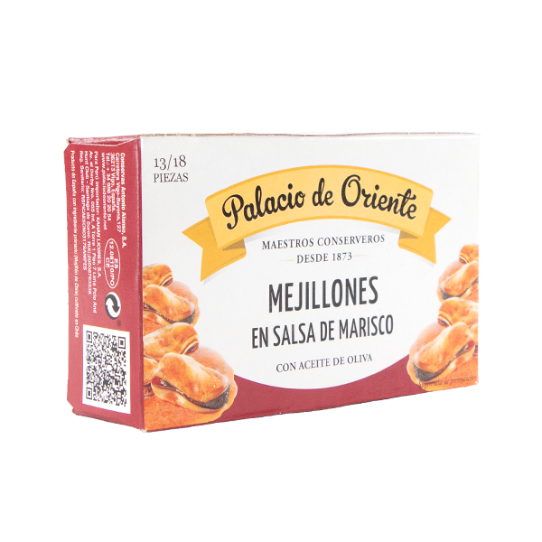 MEJILLONES EN SALSA DE MARISCO PALACIO DE ORIENTE