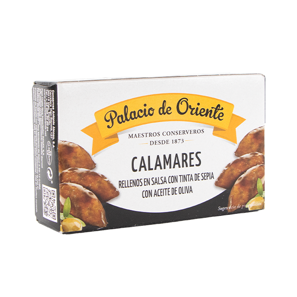 CALAMARES RELLENOS EN TINTA PALACIO DE ORIENTE