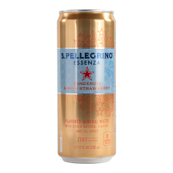 SAN PELLEGRINO ESSENZA TANGERINE & WILD STRAWBERRY