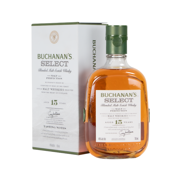 WHISKY BUCHANAN'S SELECT 15 AÑOS – La Bottega Panamá