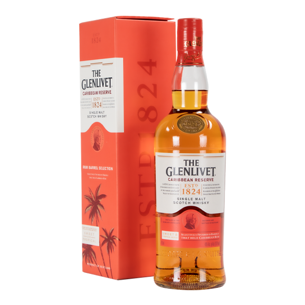 WHISKY THE GLENLIVET CARIBBEAN RESERVE RUM CASK