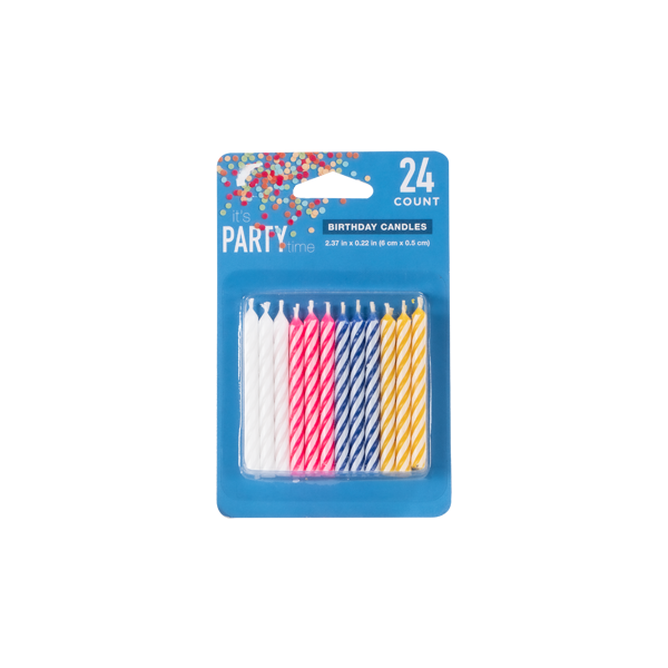 VELA ESPIRAL 2.5 COLORES