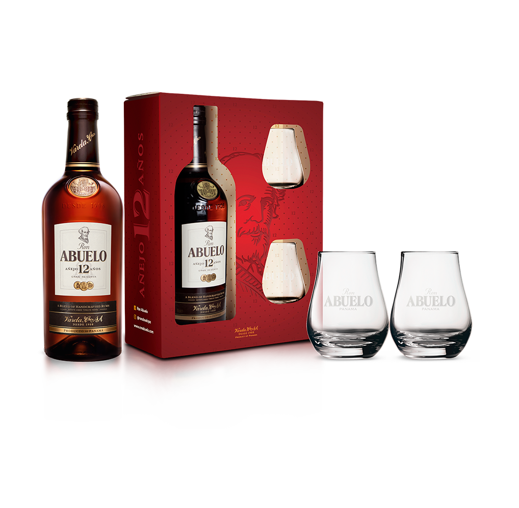 ESTUCHE RON ABUELO 12 AÑOS