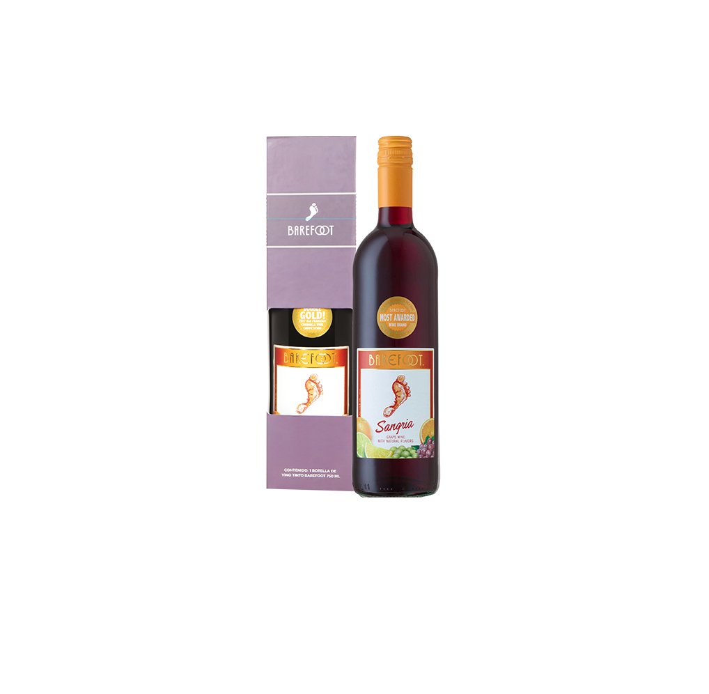 ESTUCHE BAREFOOT SANGRIA