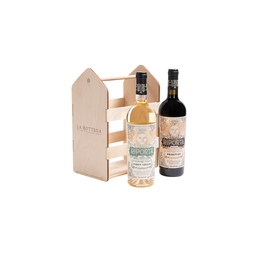 CAJA DE MADERA RIPORTA