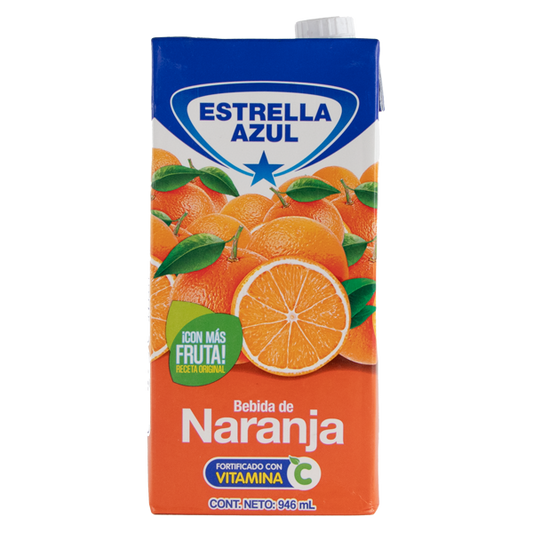 JUGO DE NARANJA ESTRELLA AZUL