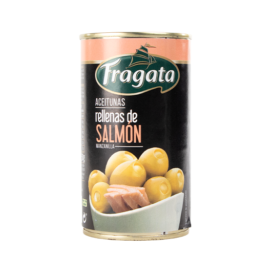 ACEITUNA FRAGATA RELLENA DE SALMON