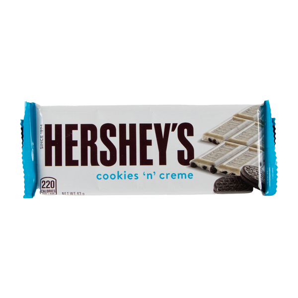 HERSHEYS COOKIE  AND CREAMS