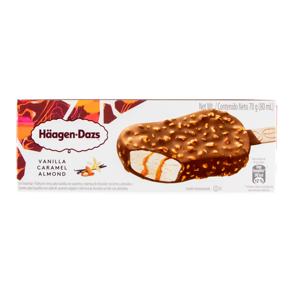 HAAGEN DAZS ALMOND PALETA