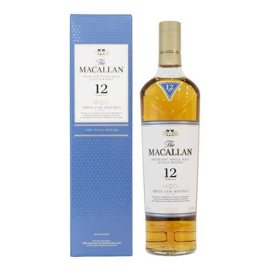 WHISKY MACALLAN 12 AÑOS TRIPLE CASK