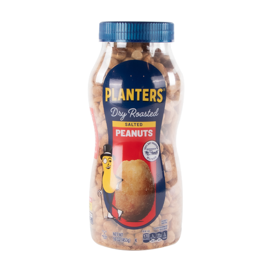 PLANTERS DRY ROASTED PEANUTS 16