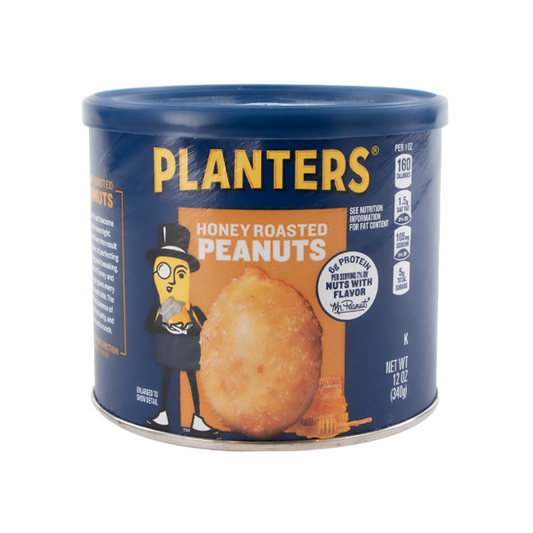 PLANTERS HONEY ROASTED PEANUTS 12