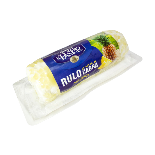 EL PASTOR QUESO RULO DE CABRA CON PIÑA
