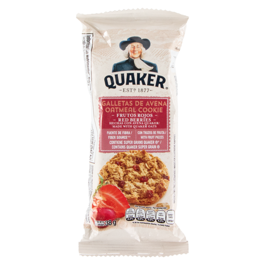 GALLETAS QUAKER FRUTOS ROJOS