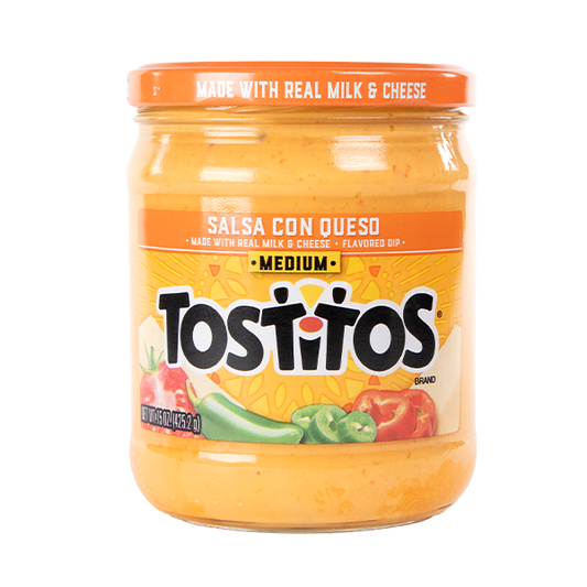 TOSTITOS SALSA CON QUESO