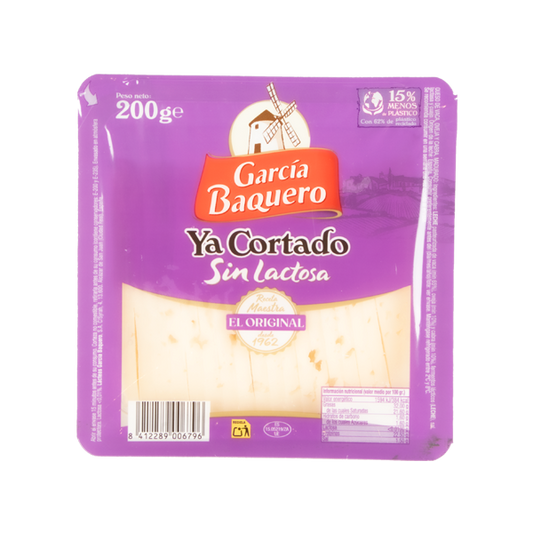 QUESO GARCIA BAQUERO CUÑA SIN LACTOSA CORTADO