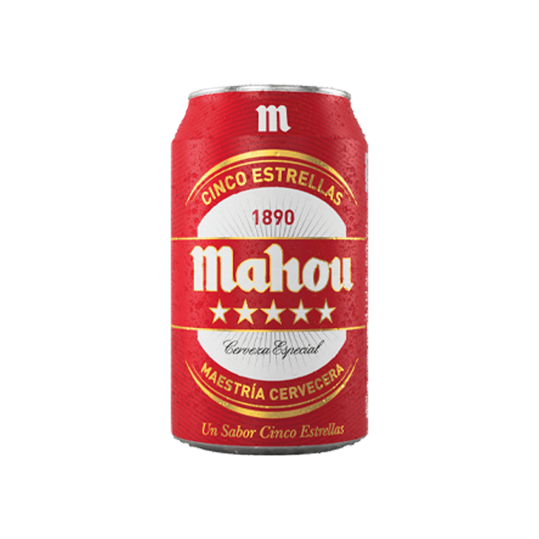CERVEZA MAHOU - LATA