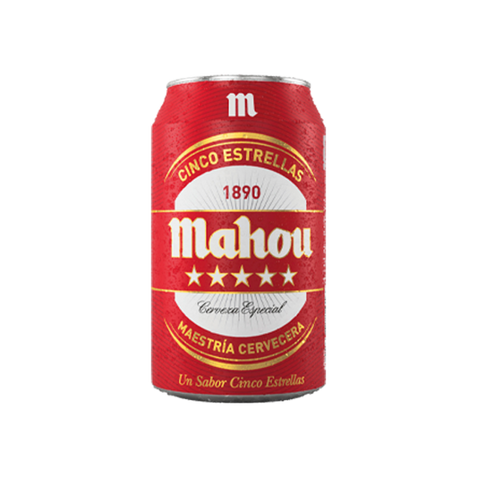 CERVEZA MAHOU - LATA