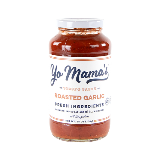 YO MAMA’S TOMATO SAUCE ROASTED GARLIC
