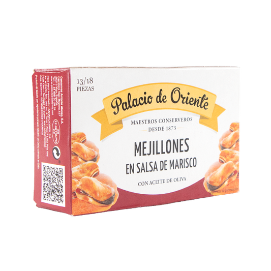 MEJILLONES EN SALSA DE MARISCO PALACIO DE ORIENTE