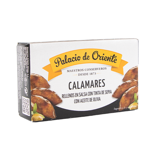 CALAMARES RELLENOS EN TINTA PALACIO DE ORIENTE