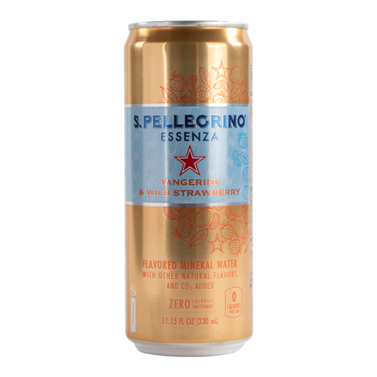 SAN PELLEGRINO ESSENZA TANGERINE & WILD STRAWBERRY