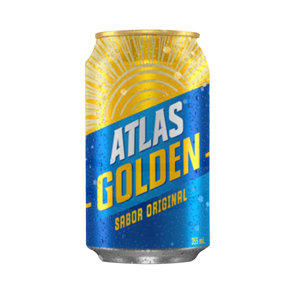 CERVEZA ATLAS GOLDEN LATA