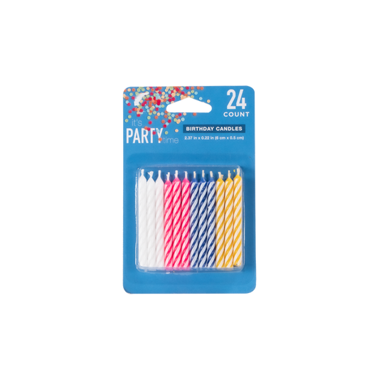 VELA ESPIRAL 2.5 COLORES