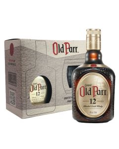 ESTUCHE OLD PARR 12 AÑOS + VASO